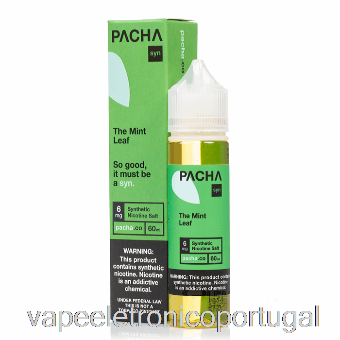 Vape Eletrônico The Mint Leaf Honeydew Berry Kiwi - Pachamama - 60ml 6mg